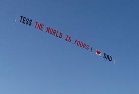 Aerial Letter Banners